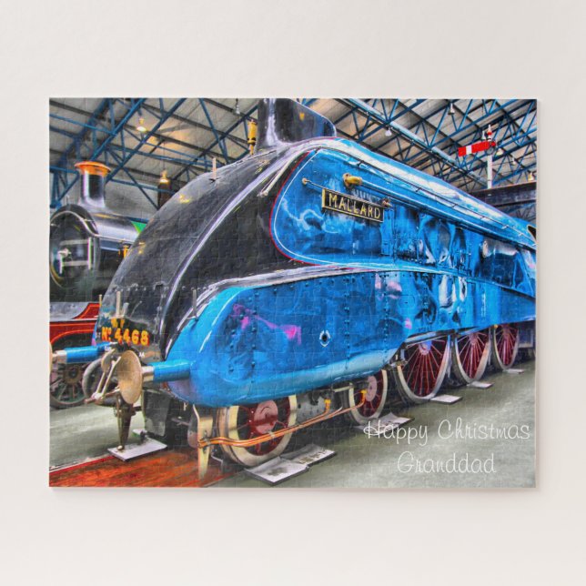 Puzzle Grand-père Noël. (Horizontal)