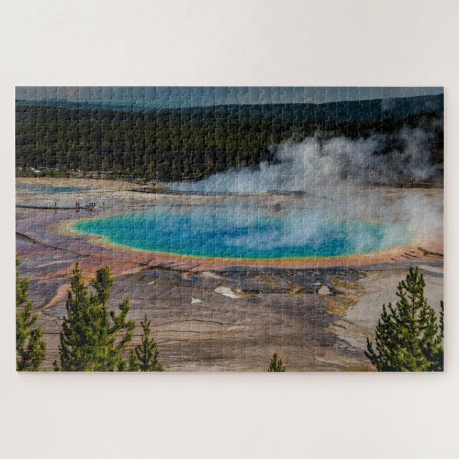 Puzzle Grand Prismatic Spring Parc national de Yellowston (Horizontal)