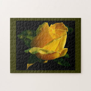 Puzzle Grand rose jaune