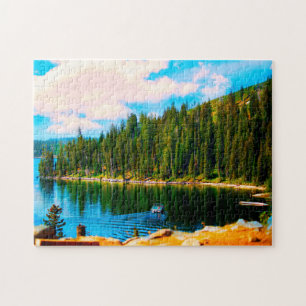 Puzzle Grand Tetons Wyoming .