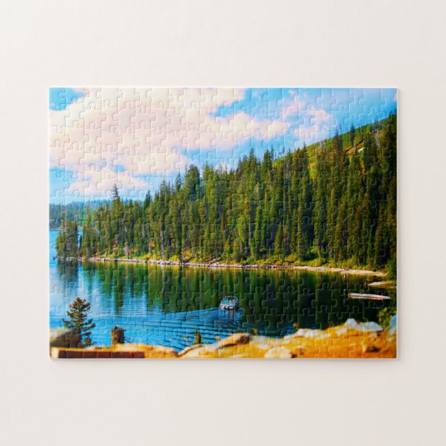 Puzzle Grand Tetons Wyoming . (Horizontal)