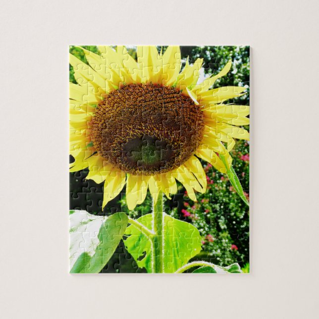 Puzzle Grand tournesol jaune (Vertical)