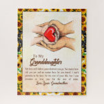 Puzzle Granddaughter Gift | Love Grandmother Family Group<br><div class="desc">Granddaughter Gifts | To My Granddaughter Matching Family Group Love From Granddaughter</div>