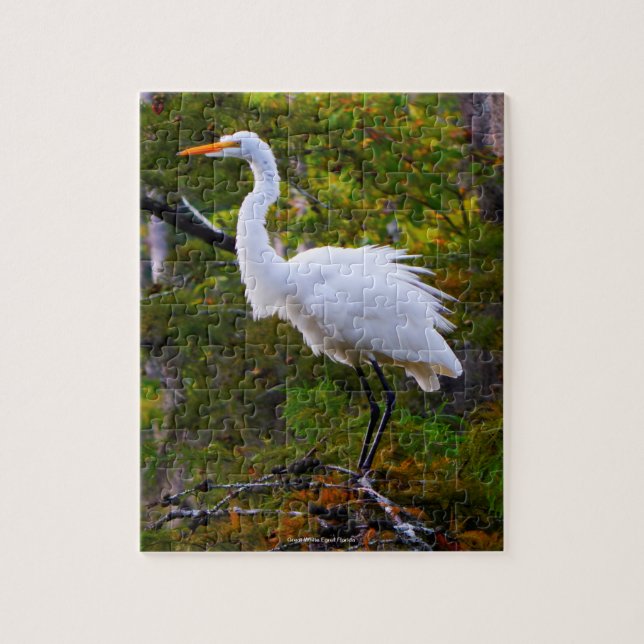 Puzzle Grande Aigrette Floride (Vertical)