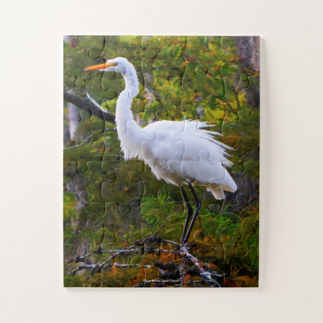 Puzzle Grande Aigrette Floride (Vertical)