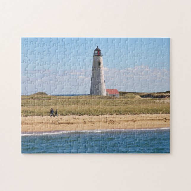 Puzzle Grande casse-tête de Nantucket mA de phare de (Horizontal)