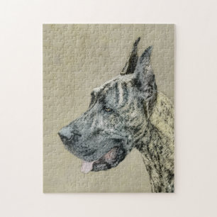 Puzzle Grande Danse (Brindle) Peinture - Art Chien origin