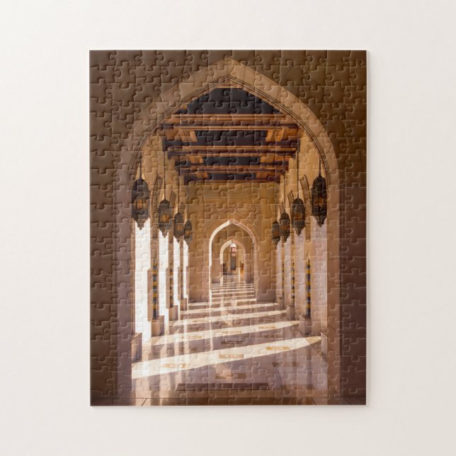 Puzzle Grande Mosquée du Sultan Qaboos à Mascate, Oman (Vertical)