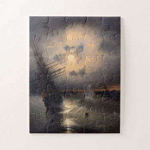 Puzzle Grande pièce d'art nautique accessible à poignée f