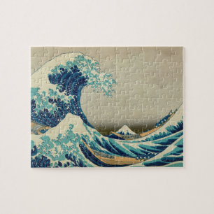 Puzzle Grande vague au large de Kanagawa & Art japonais /