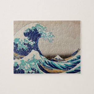 Puzzle Grande vague d'Hokusai au large de Kanagawa. art j