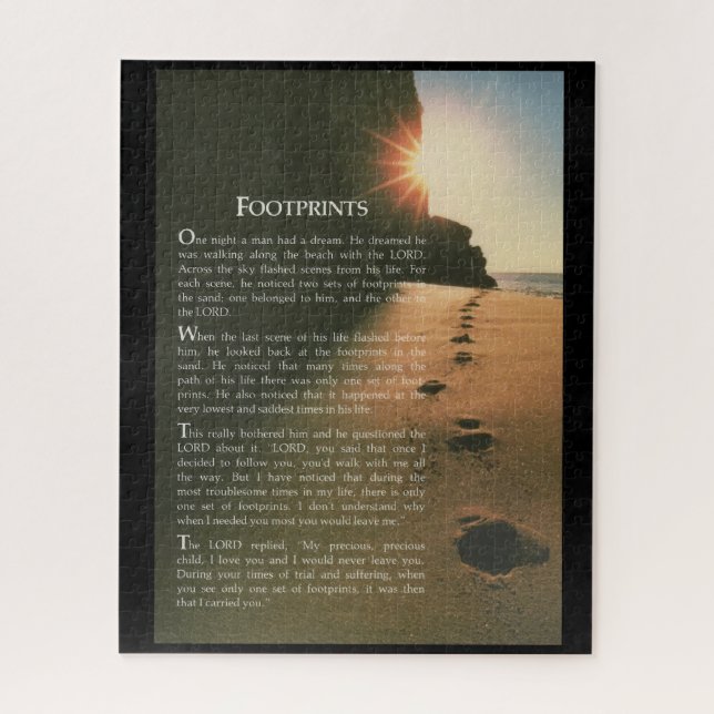 Puzzle Grandes Empreintes (Vertical)