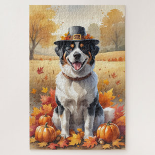 Puzzle Grandes feuilles d'automne du Mont suisse