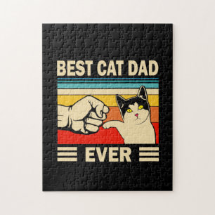 Puzzle Grandfather Quotes   Best Cat Dad Ever