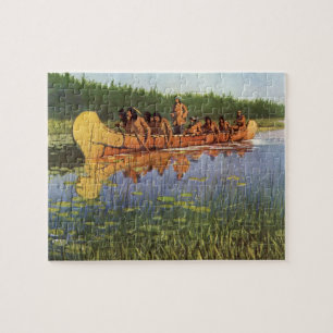 Puzzle Grands Explorateurs par Remington, Pionniers de l'