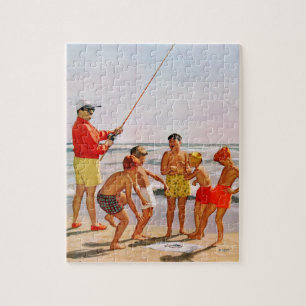 Puzzle Grands petits poissons de Polonais par Richard
