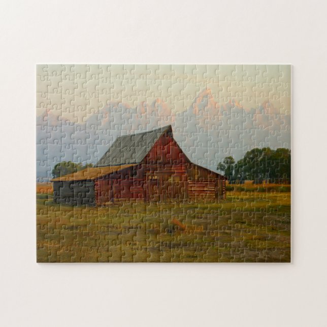 Puzzle Grands Tetons Wyoming . (Horizontal)