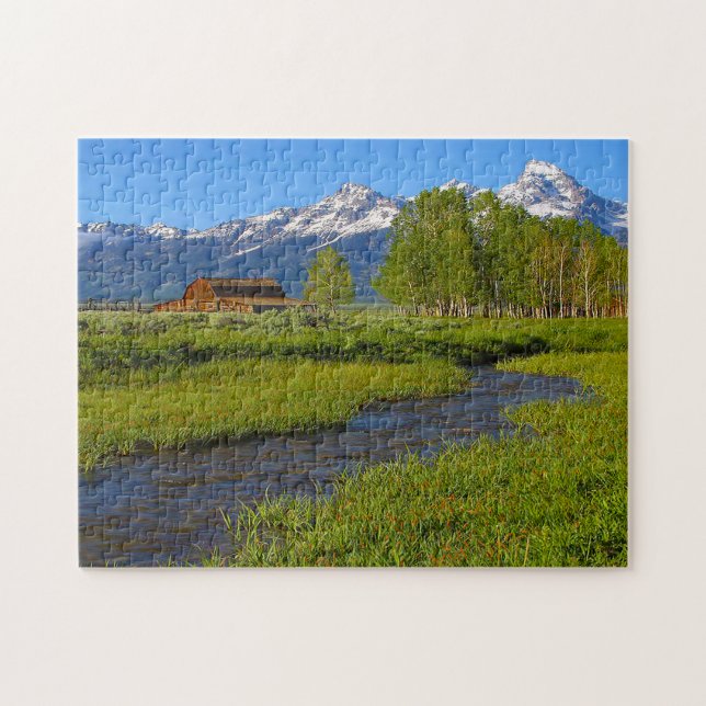 Puzzle Grands Tetons Wyoming . (Horizontal)