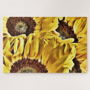 Puzzle Grands Tournesols Audacieux
