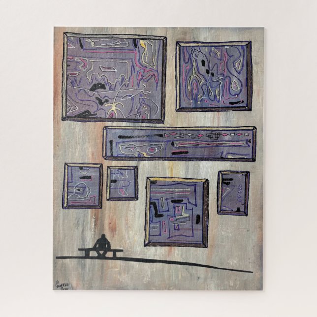 Puzzle Grands Travaux Au Musée (Vertical)