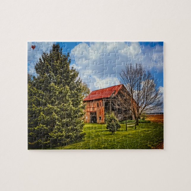 Puzzle Grange rustique Ohio (Horizontal)