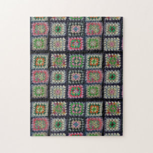 Puzzle - Granny Carré Afghan