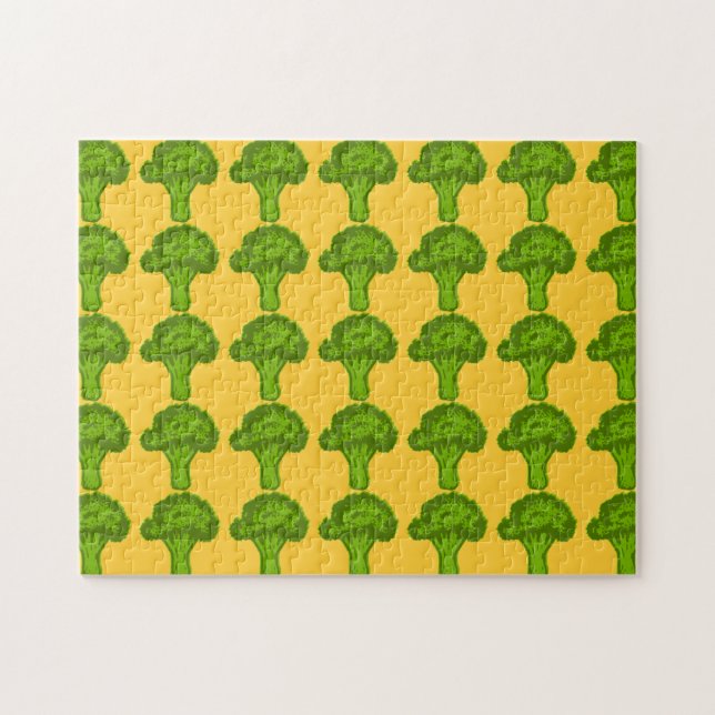 Puzzle Graphique de brocoli (Horizontal)