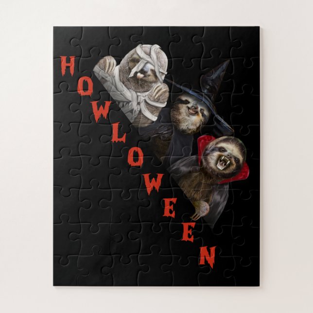 Puzzle Graphique de jonction de jonction d'Halloween sur  (Vertical)