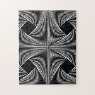 Puzzle Graphique d'illusion optique vectorielle