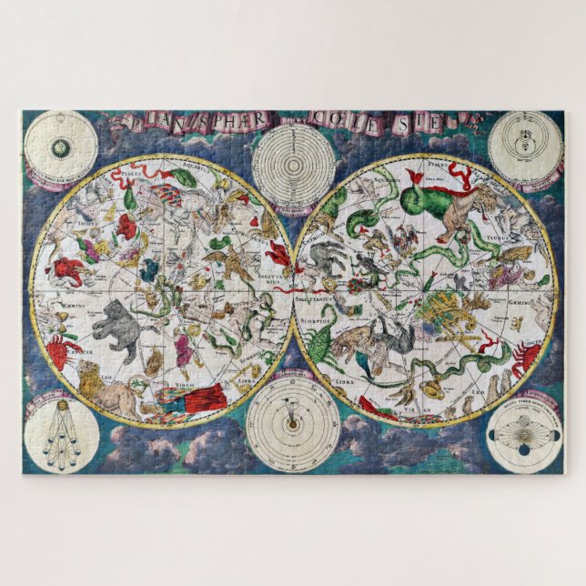 Puzzle Graphique en étoile (Horizontal)