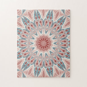 Puzzle Grattez moderne Kaleidoscope Mandala art fractal