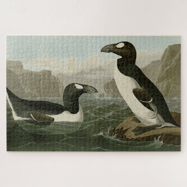 Puzzle Great Auk - John James Audubon's Birds of America (Horizontal)