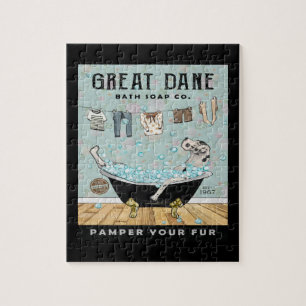 Puzzle Great Dane Dog Bath Soap Company