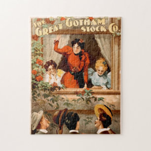 Puzzle Great Gotham Stock Co Art Vintage