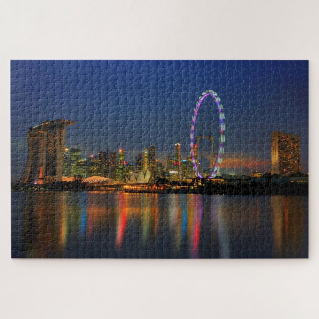 Puzzle Great Singapore Skyline (Horizontal)