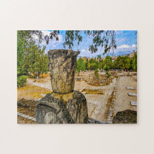 Puzzle Grec Urns Athènes. (Horizontal)