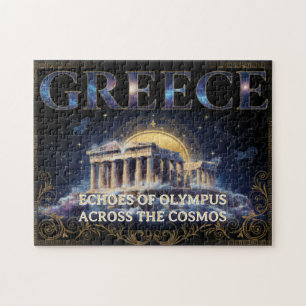 Puzzle Grèce Cosmique Temple Ancien Art Céleste