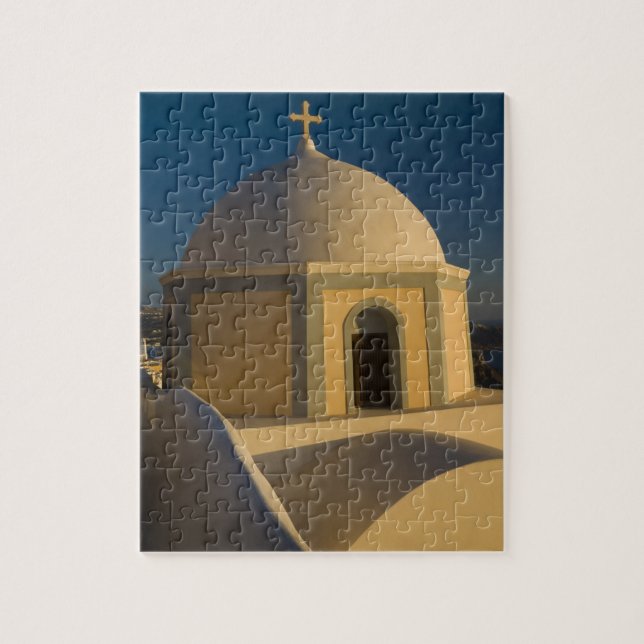 Puzzle Grèce et île grecque de Santorini ville de 2 (Vertical)