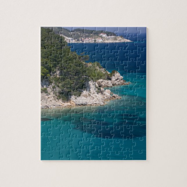 Puzzle GRÈCE, îles de la mer Égée nord-orientale, SAMOS, (Vertical)