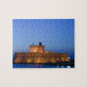 Puzzle GRÈCE, îles Dodecanèse, RHODES, ville de Rhodes :