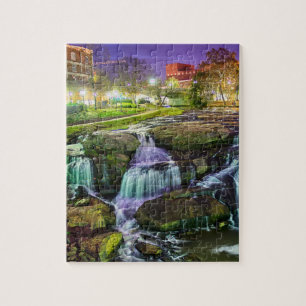 Puzzle greenville carolina-sud centre-ville nuit sout