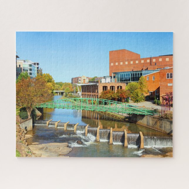 Puzzle Greenville, Caroline du Sud Reedy River Centre-vil (Horizontal)
