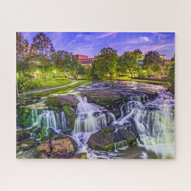 Puzzle Greenville, Caroline du Sud Reedy River Centre-vil (Horizontal)