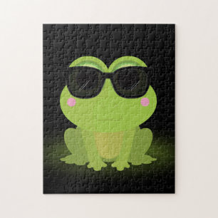 Puzzle Grenouille cool