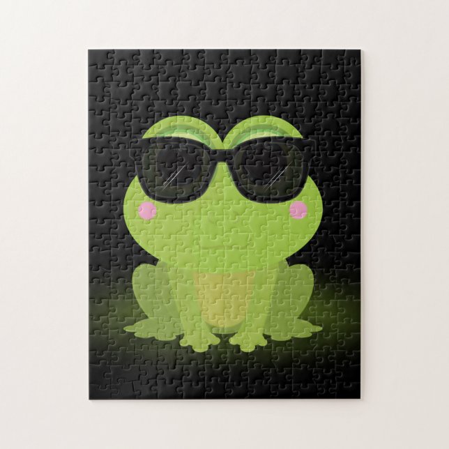 Puzzle Grenouille cool (Vertical)