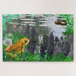 Puzzle Grenouille de marais Animal