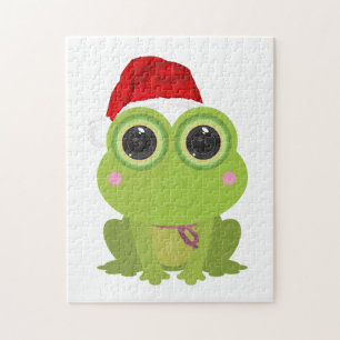 Puzzle Grenouille de Noël