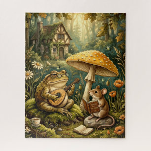 Puzzle Grenouille jouant de la guitare