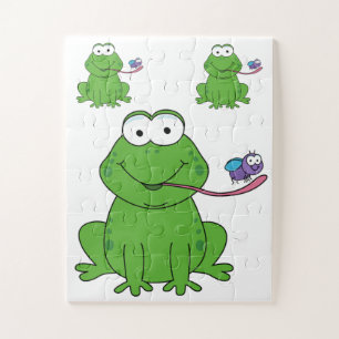 Puzzle Grenouilles