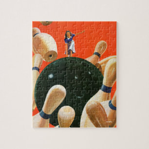 Puzzle Grève de Bowling